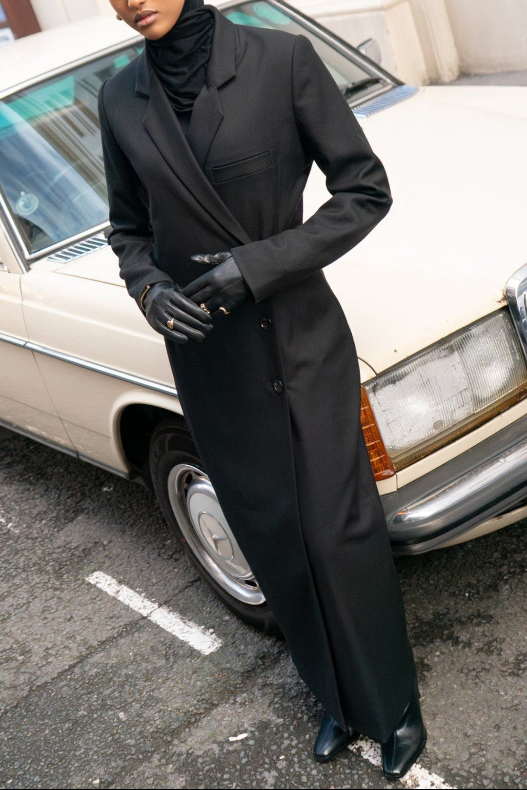 Azari Blazer Dress | Jet Black