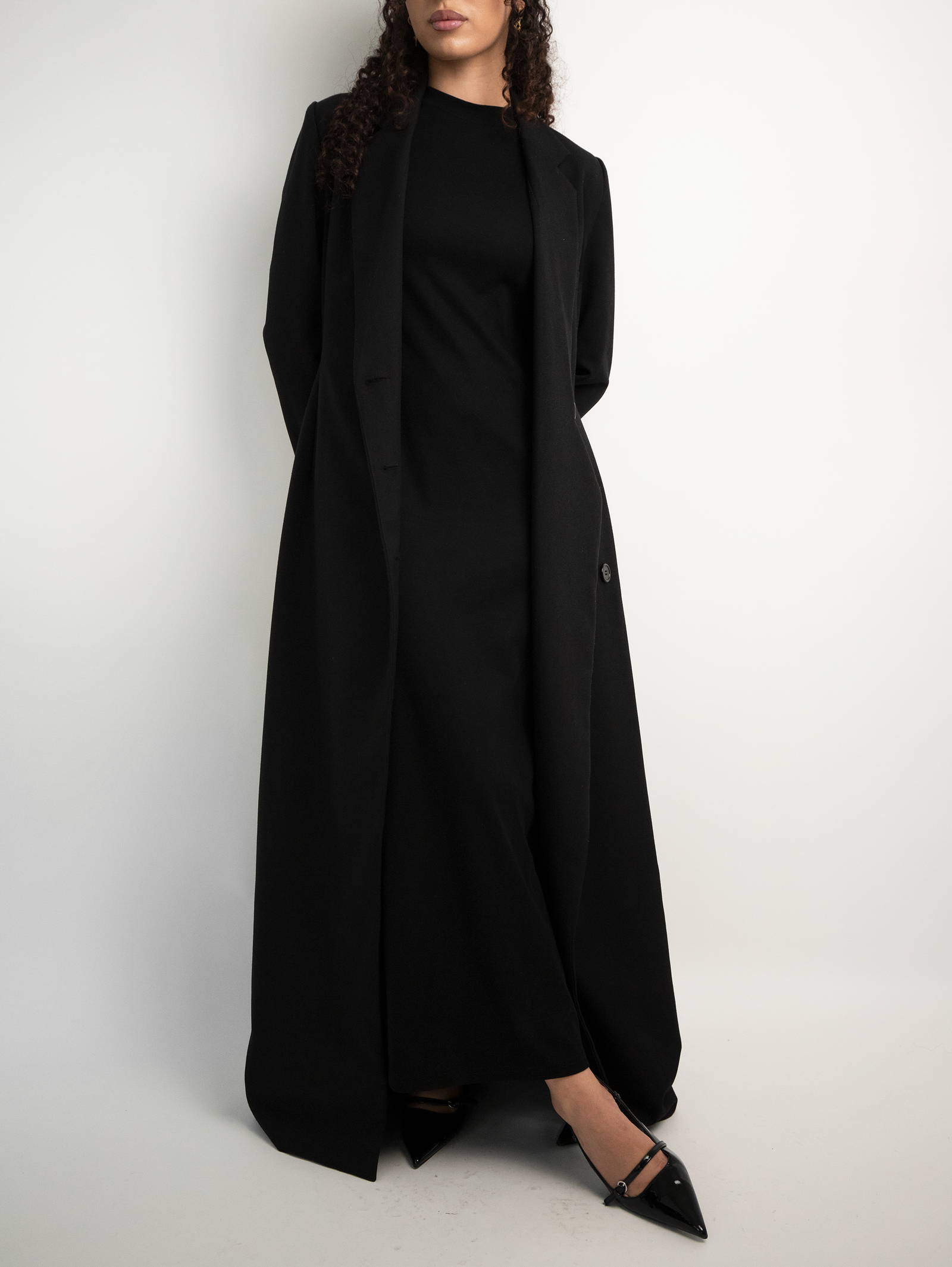 Azari Blazer Dress | Jet Black